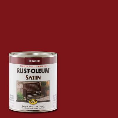 Rust-Oleum Stops Rust 1 Qt. Low VOC Protective Enamel Gloss White Interior/Exterior Paint (2-Pack)