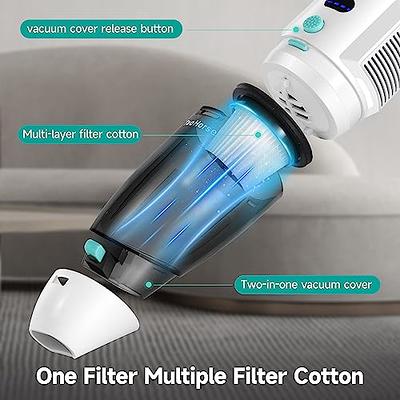 VacLife Handheld Vacuum - High Power Car Vacuum Cordless Rechargeable with  Multipurpose Nozzles, Lightweight Mini Vacuum with LED Light, Portable