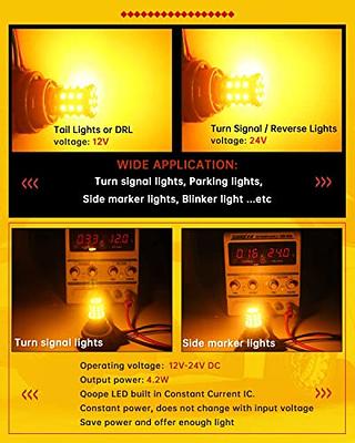 7507 PY21W 12496 LED Bulbs Super Bright 12V Turn Signal Lights Bulbs