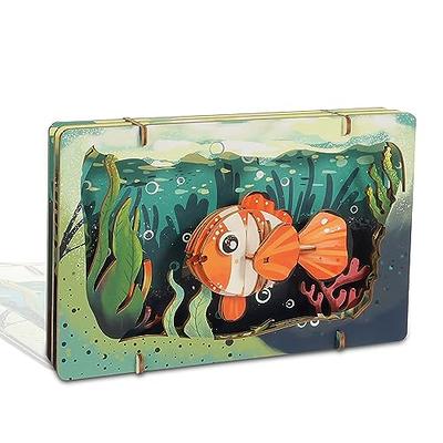 UniHobby Clown Fish 3D Wooden Puzzles, 22 Piece Wooden Puzzle 3D Puzzles  Educational STEM Toy Mini Puzzles for Adults and Kids to Build Safe and  Non-Toxic and Decor - Yahoo Shopping