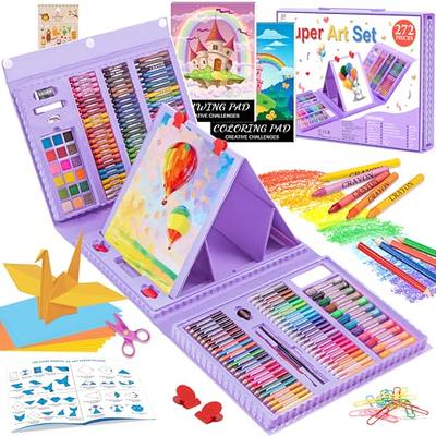 iBayam Art Supplies, 149-Pack Drawing Kit Painting Art Set Art Kits Gifts  Box, Arts and Crafts for Kids Girls Boys, with Coloring Book, Crayons,  Pastels, Pencils, Watercolor Pens & Cakes - Yahoo