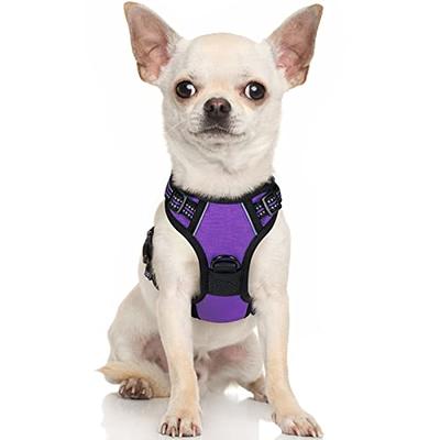 Forestpaw Pink Tactical Dog Vest Harness and Easy Control Training