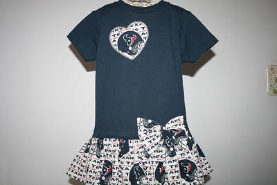 Sale~~ Baby Girls 12 Mo Houston Texans Football Dress Infants