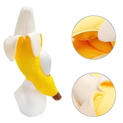 Warmtree Funny Banana Hat Cute Hat Novelty Plush Hat Banana Party