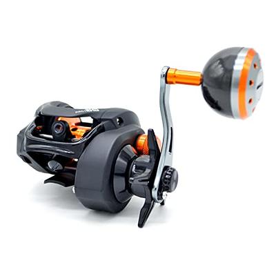 KastKing Spartacus II Baitcasting Fishing Reel, 6oz Ultralight Baitcaster  Reel, Super Smooth with 17.6 LB Carbon Fiber Drag, 7.2:1 Gear Ratio, 39mm  Palm Perfect Lower Profile Design