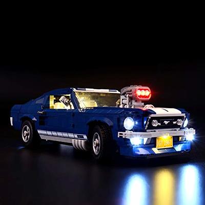 BRIKSMAX Led Lighting Kit for Ford Mustang Compatible with Lego