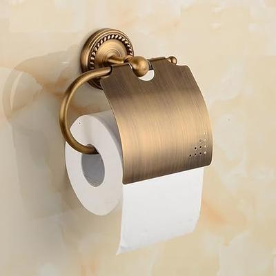 Dracelo Freestanding Toilet Paper Holder Roll Storage Holder with