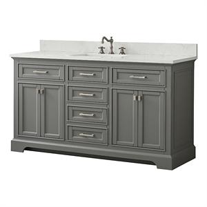 Dorel Living Monteray Beach 24 inch Bathroom Vanity, Gray