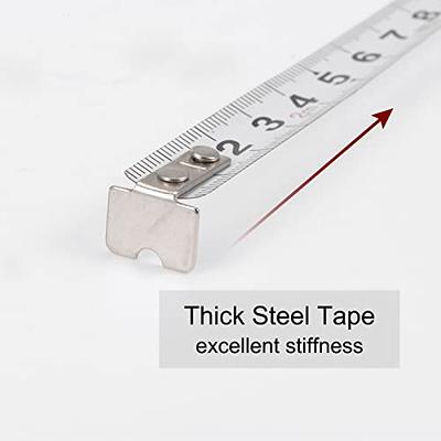 HARFINGTON Mini Tape Measure 6ft / 2m Metric Retractable Ruler
