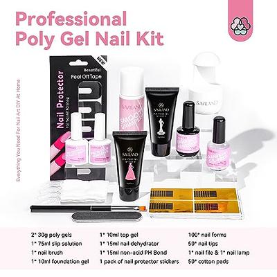 Poly Extension Gel Nail Kit Poly Gel Poly Gel Nail Art Tools - Temu