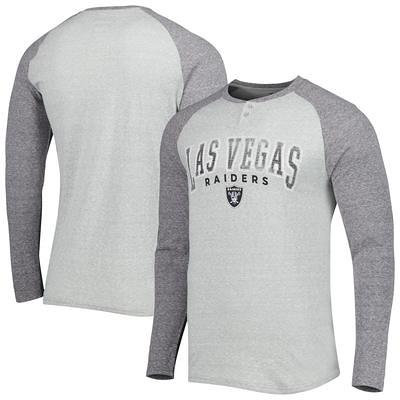 Las Vegas Raiders Nike Sideline Team Velocity Performance Long Sleeve T- Shirt - Heather Gray