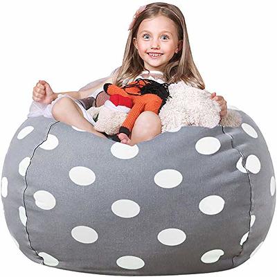 SANMADROLA Stuffed Animal Storage Bean Bag Chair Cover (No Beans) for Kids  and Adults.Soft Premium Corduroy Stuffable Beanbag for Organizing Children  Plush Toys or Memory Foam Extra Large 300L (Black) - Yahoo