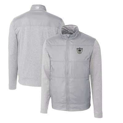 Las Vegas Raiders Antigua Links Full-Zip Golf Jacket - Steel