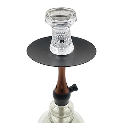 Silicone Hookah Bowl with Crystal Glass Core