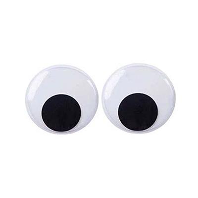 Small Googly Eyes Self Adhesive Sticker, Black, 1/2-Inch, 50-Count