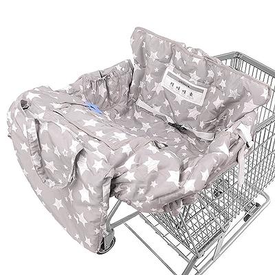 Shopping Cart Cover for Baby, 2 in 1 High Chair Cover for Restaurant seat &  Grocery Cart Cover for Babies, Thick Padded with Clear Phone Pouch, Machine  Washable, Leaves - Yahoo Shopping