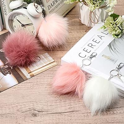 Faux Fox Fur Crafts Accessories, Pompoms Artificial Fur Cap