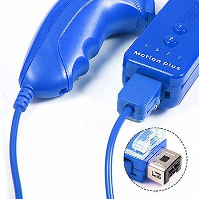 Mando Wii Remote Plus + Nunchuck Azul