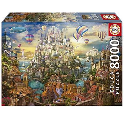 Educa - San Marco Sunset - 6000 Piece Jigsaw Puzzle - Puzzle Glue Included  - Completed Image Measures 61.5 x 42.25 - Ages 14+ (19286)