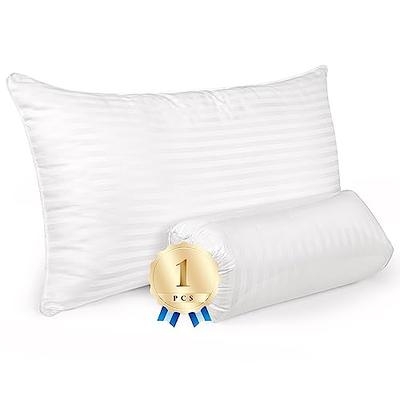  Elegant Comfort 100% Cotton Shell Stripe Hotel Pillows