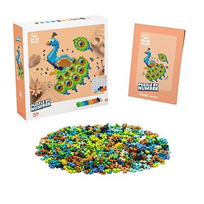  PLUS PLUS - Puzzle by Number - 800 Piece Earth - Construction  Building Stem/Steam Toy, Interlocking Mini Puzzle Blocks for Kids : Toys &  Games