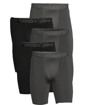 Comfneat Men's 7-Pack Boxer Briefs Super Stretchy Cotton Spandex Comfy  Underwear (Black+Dark Grey Melange Park-7, L) - Yahoo Shopping