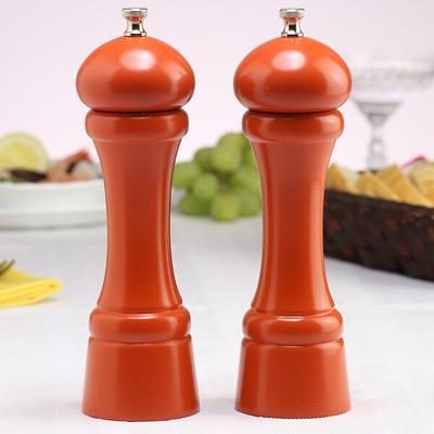 Chef Specialties 6 Salem Pepper Mill & Salt Shaker Set - Ebony