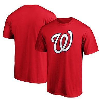 Men's Fanatics Branded Red Washington Nationals Official Team Logo T-Shirt  - Yahoo Shopping