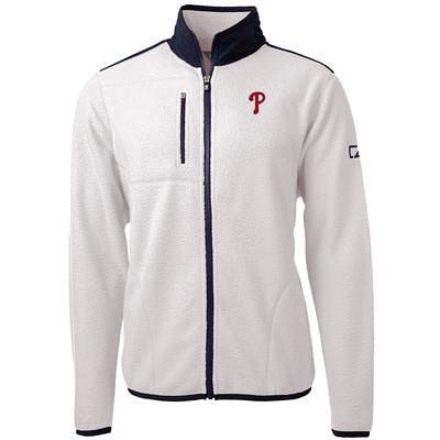 Philadelphia Phillies Big & Tall Raglan Full-Zip Track Jacket -  Royal/Heather Gray