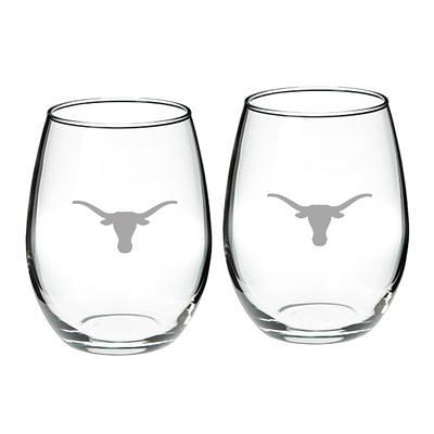 Louisville Cardinals 2-Piece 16oz. White Wine Glasses Set