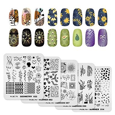 KADS Nail Art Stamping Plates Chinese Theme Manicure DIY Transfer Template  Tool