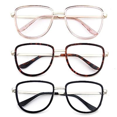 Women's Cat Eye TR90 Prescription Reading Glasses Full-rim Frame