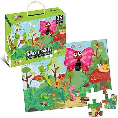 TAOZI&LIZHI Jumbo Jigsaw Puzzles 46 pcs, Construction Site, Large