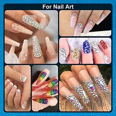 For Manicure Accessories 3D Jelly Gems 3mm Nail Rhinestones