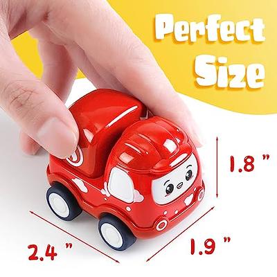 Mini Car Toys For 3 4 5 6 Year Old Boy Gifts,12pcs Baby Pull-Back Truck And  Push Go Car With Playmat Storage Box, Baby Toys Birthday Gifts For 3-6 Year  Old Infant