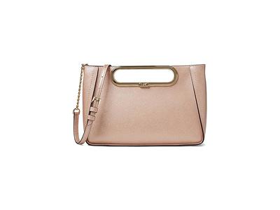 Michael Kors Greenwich Small Convertible Crossbody in Black/Light Cream  (32F2SGRC5J) - USA Loveshoppe