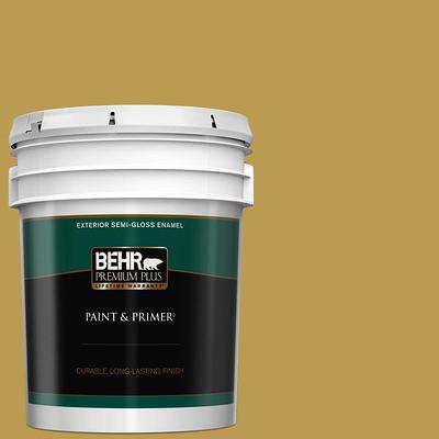 BEHR ULTRA 1 gal. #S410-5 Track Green Extra Durable Satin Enamel