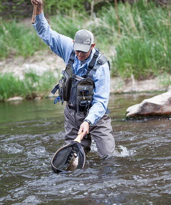 Allen Eagle River Lumbar Fly Fishing Pack