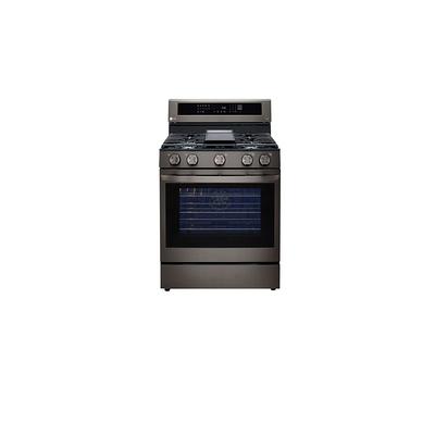 LG 5.8-cu ft GAS Convection Smart Range, Stainless Steel