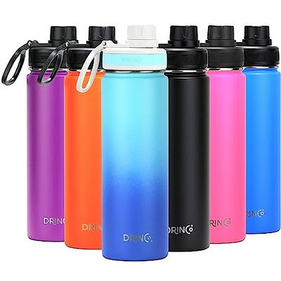 Fanhaw Insulated Water Bottle for On to Go - 20 oz (2 Lids) Dishwasher Safe  Stainless Steel Double-W…See more Fanhaw Insulated Water Bottle for On to