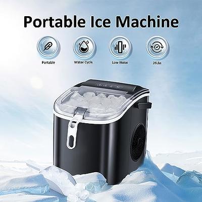 Antarctic Star Countertop Ice Maker Portable Ice Machine, Basket