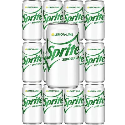 Sprite Zero Sugar, 7.5 Oz. Cans, 24 Pack