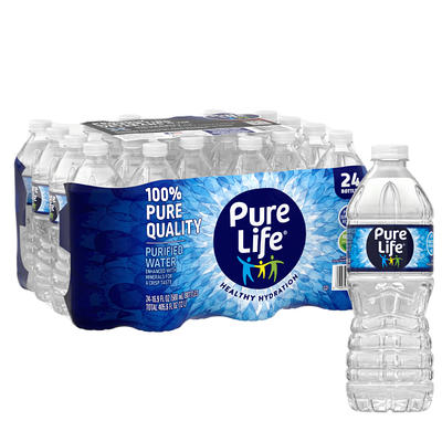 Pure Life Purified Water 8 Oz Case of 24 bottles - Office Depot