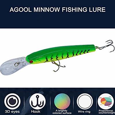 Fishing Lures Lifelike Top Water Bass Lure for Trout Carp Catfish
