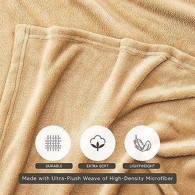 Utopia Bedding Navy Fleece Blanket Queen Size Lightweight Fuzzy Soft  Anti-Static Microfiber Bed Blanket (90x90 Inch)