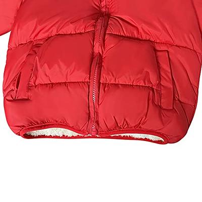 Baby Girls Boys' Winter Fleece Jackets with Hooded Toddler Cotton Dress  Warm Lined Coat Outer Clothing (Red, 1-2T) - Yahoo Shopping