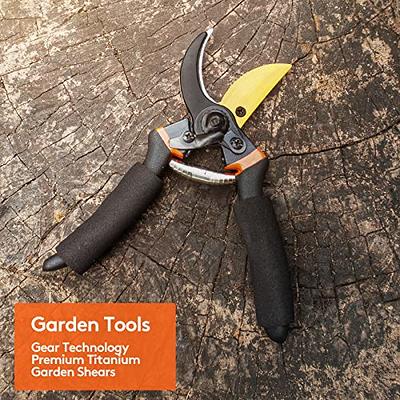 Pruning Shears Strong Carbon 8 Garden Hand Pruner Secateurs Plants Tool