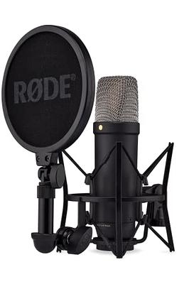 PROAR XLR Microphone Cardioid Condenser Microphone XLR with 25mm Large  Diaphragm for Computer PC Metal Professional Studio Mic for Recording