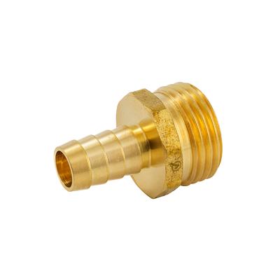 Proline Series 1/2-in x 3/4-in Barbed Adapter Fitting Stainless Steel in  Gold