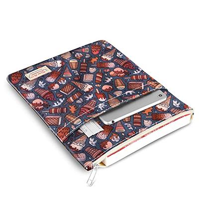 Book Nerd Book Sleeve With Zipper Book Covers For Paperbacks